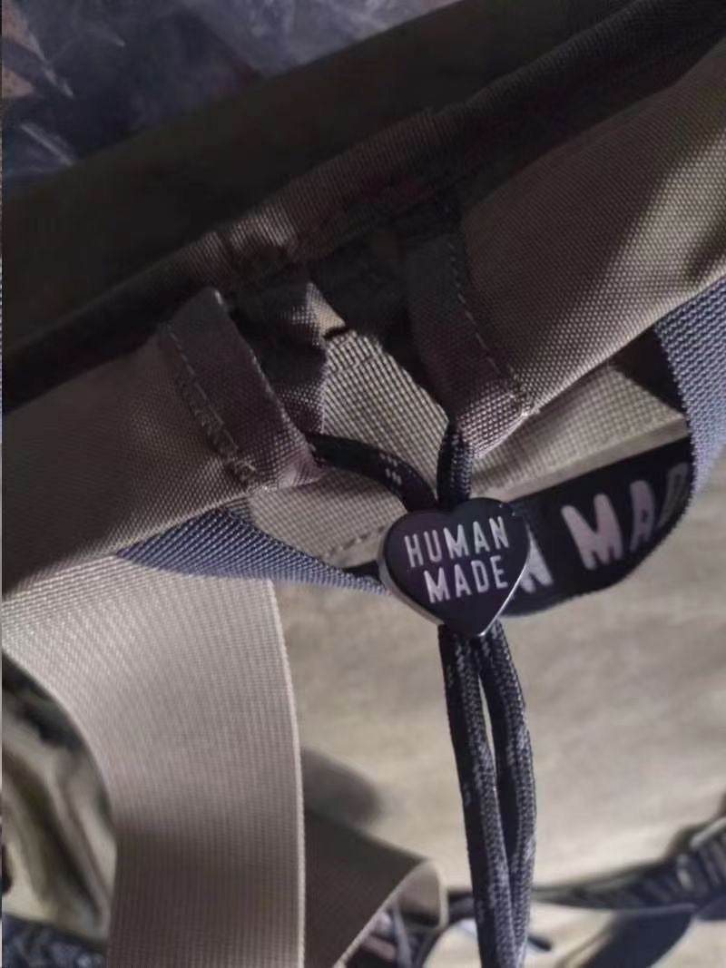 Human made backpack