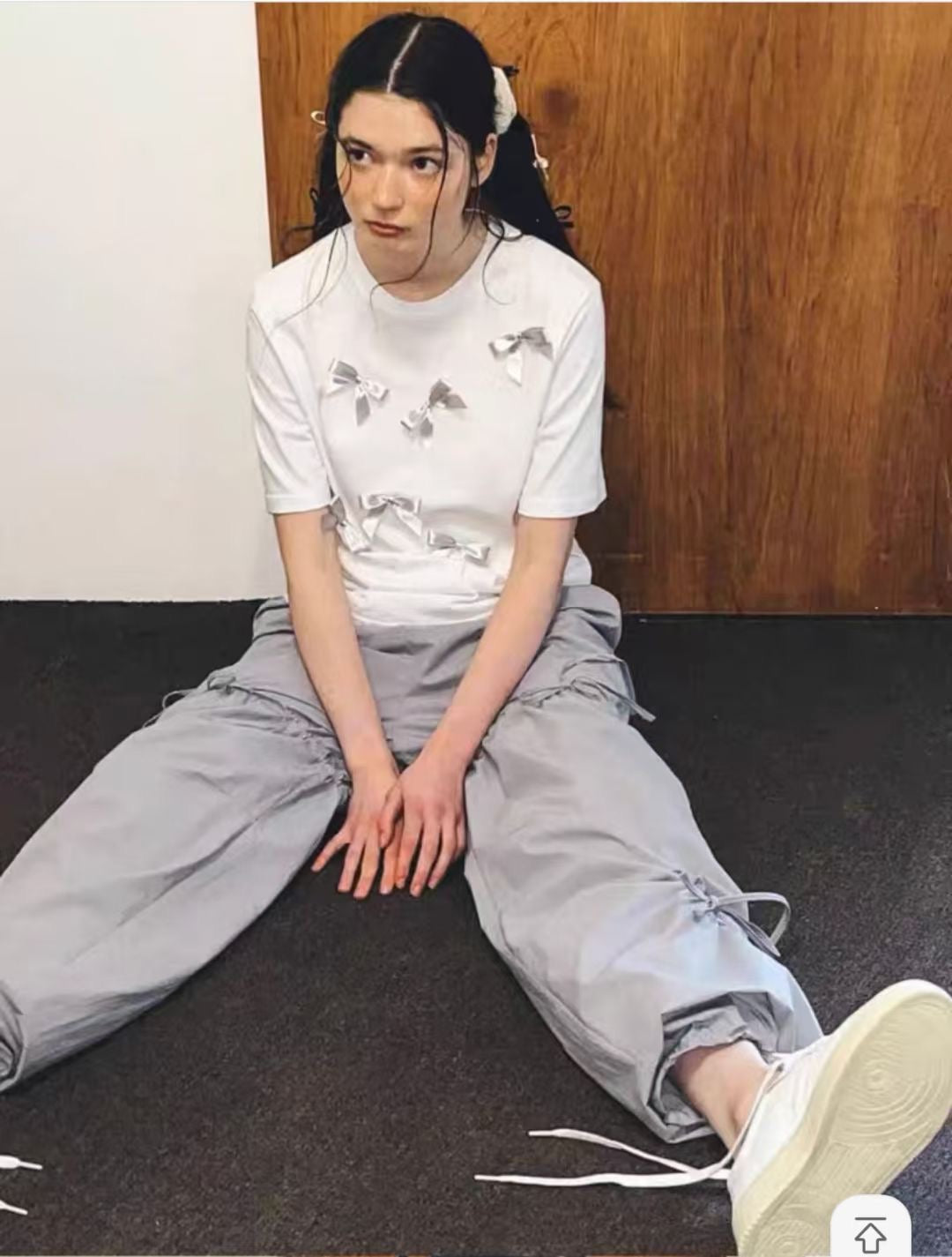 韓國RonRon立體蝴蝶tee