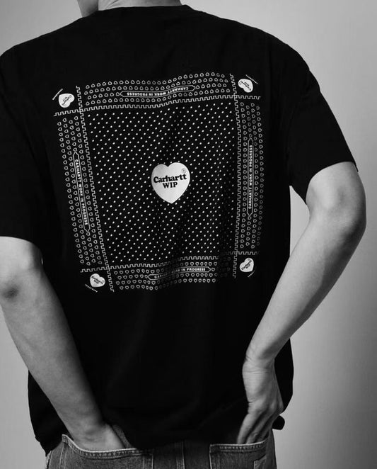 Carhartt 心心印花 tee