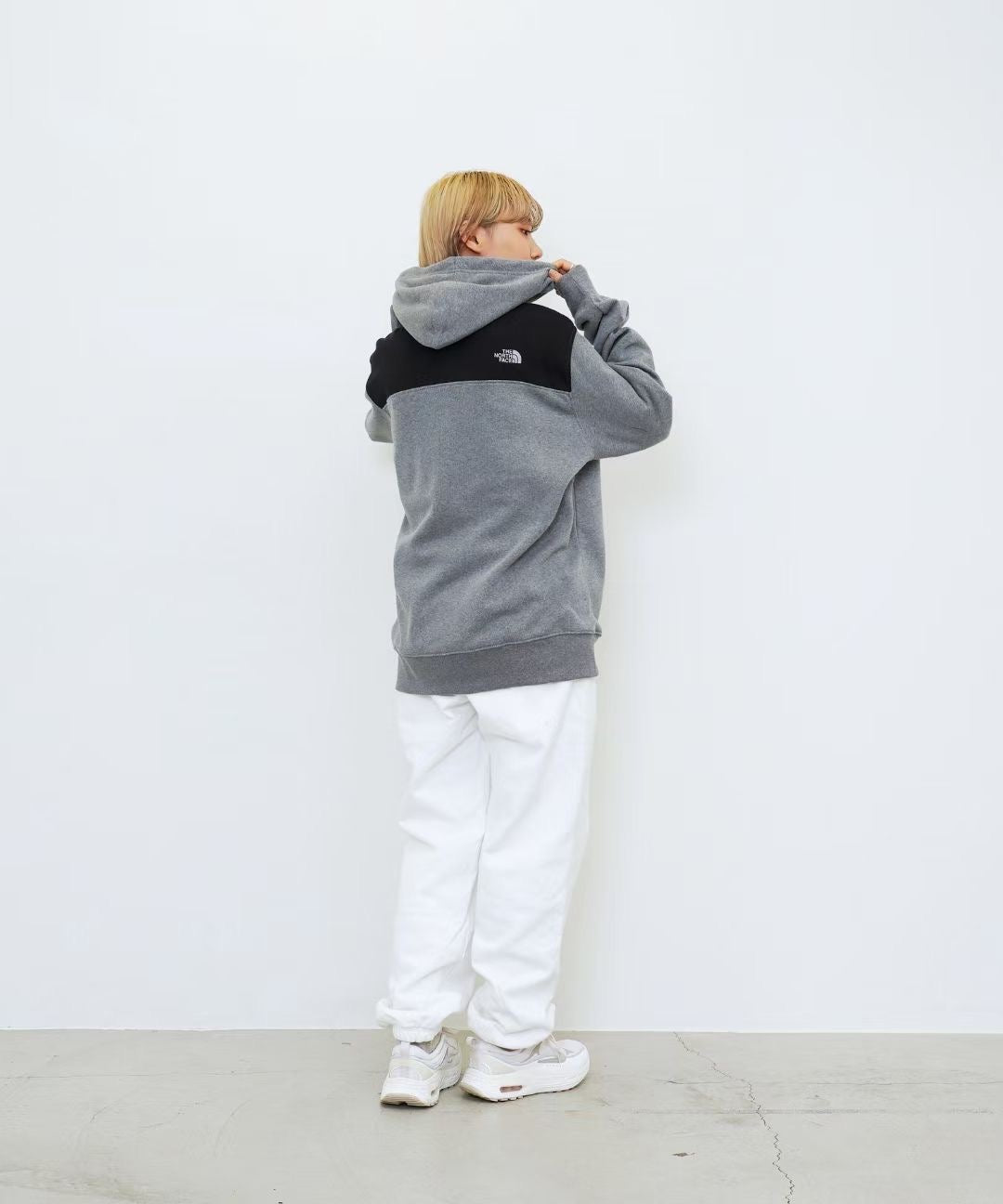 TNF 接拼hoodies