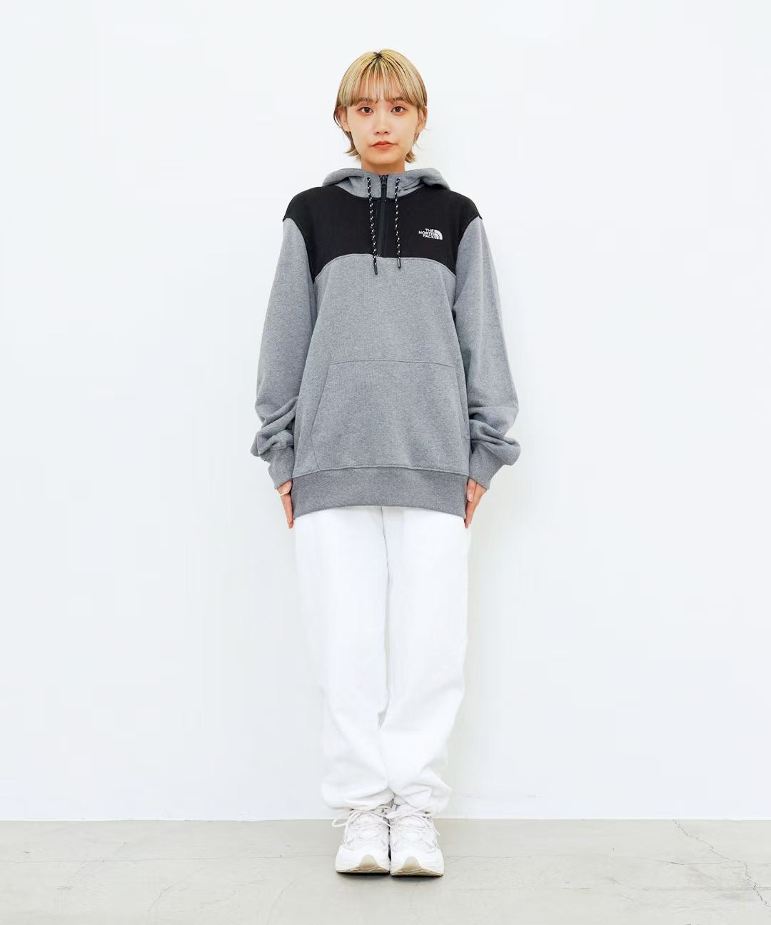 TNF 接拼hoodies