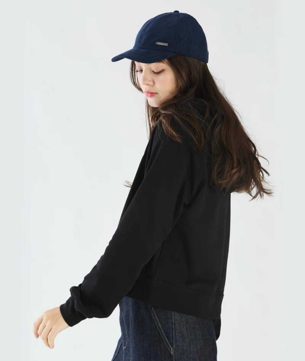 Agnes b 小logo hoodies