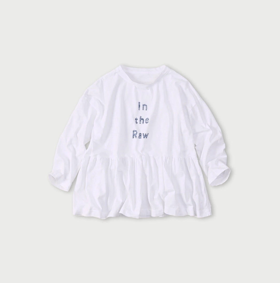 45R in the raw 長袖tee