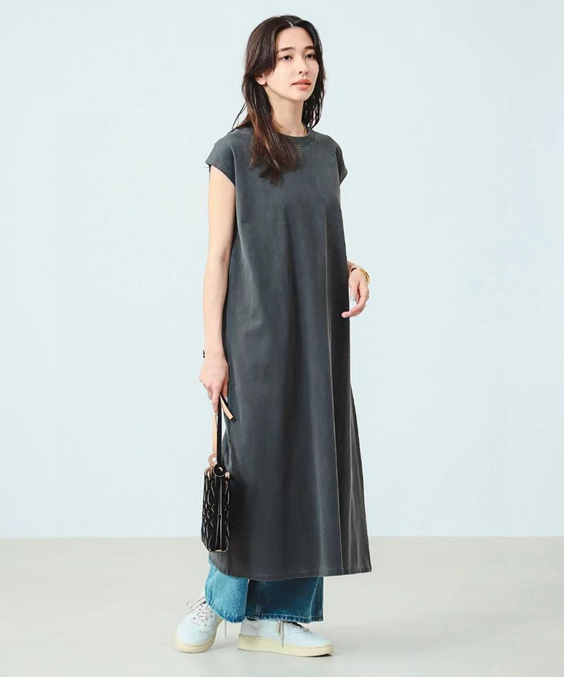 Beams 淨色one piece