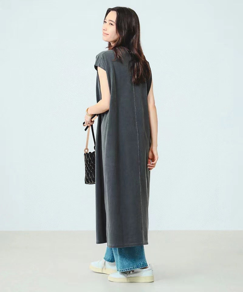 Beams 淨色one piece