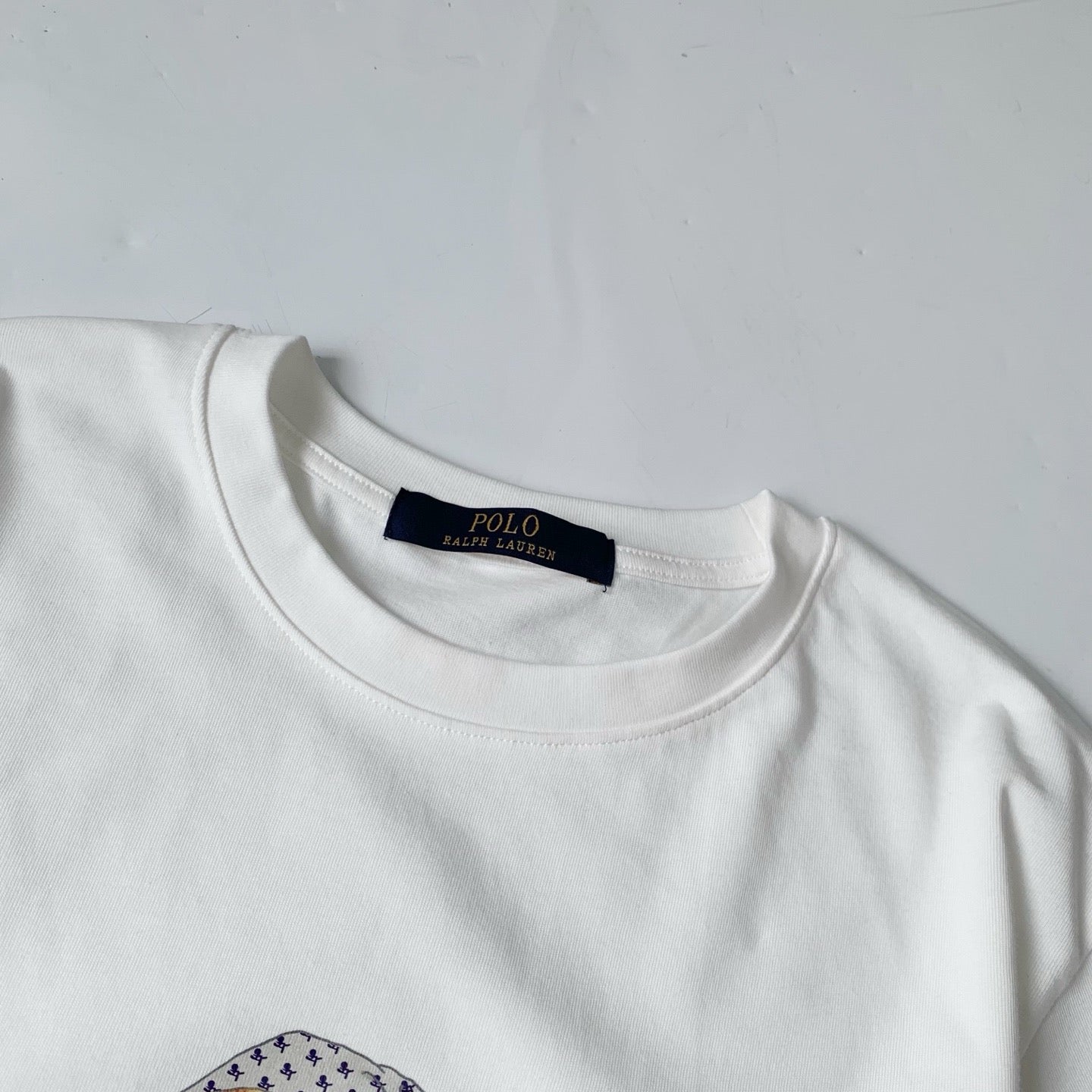 Polo bear 印花tee