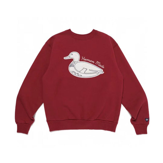 Human made duck 刺繡衛衣