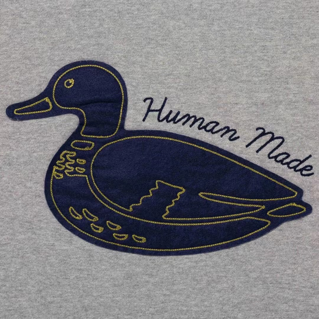 Human made duck 刺繡衛衣