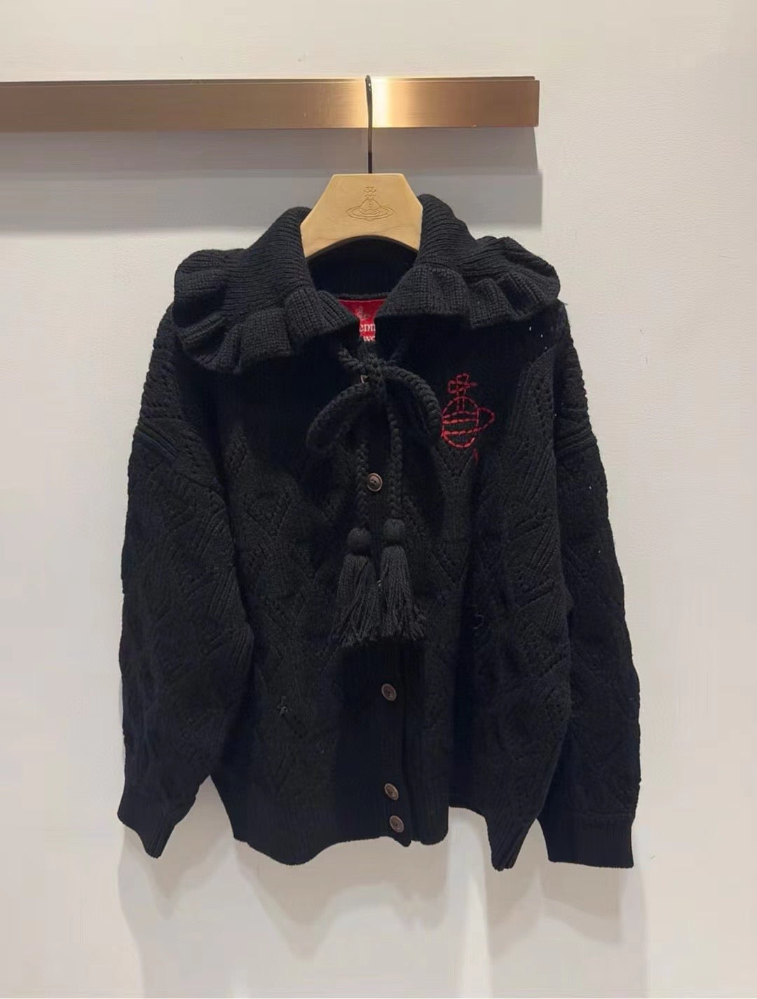 Vivienne Westwood荷葉領Cardigan