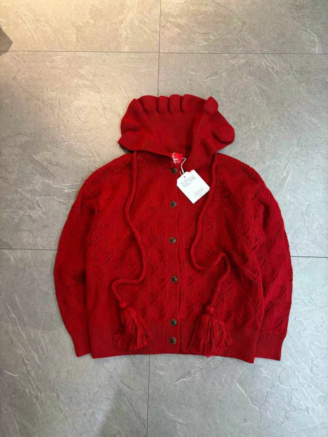 Vivienne Westwood荷葉領Cardigan