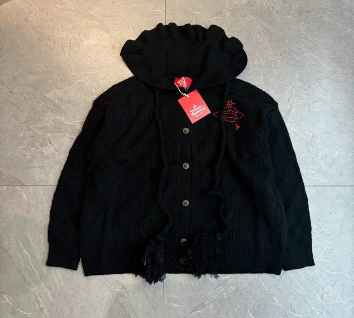 Vivienne Westwood荷葉領Cardigan