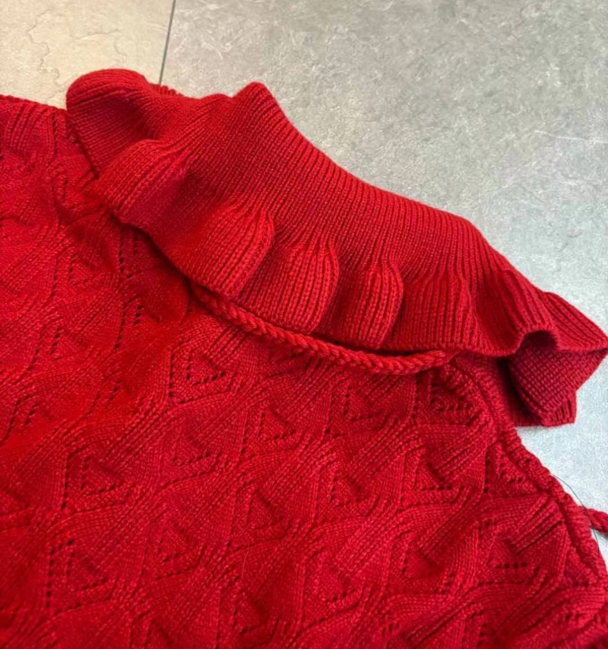 Vivienne Westwood荷葉領Cardigan