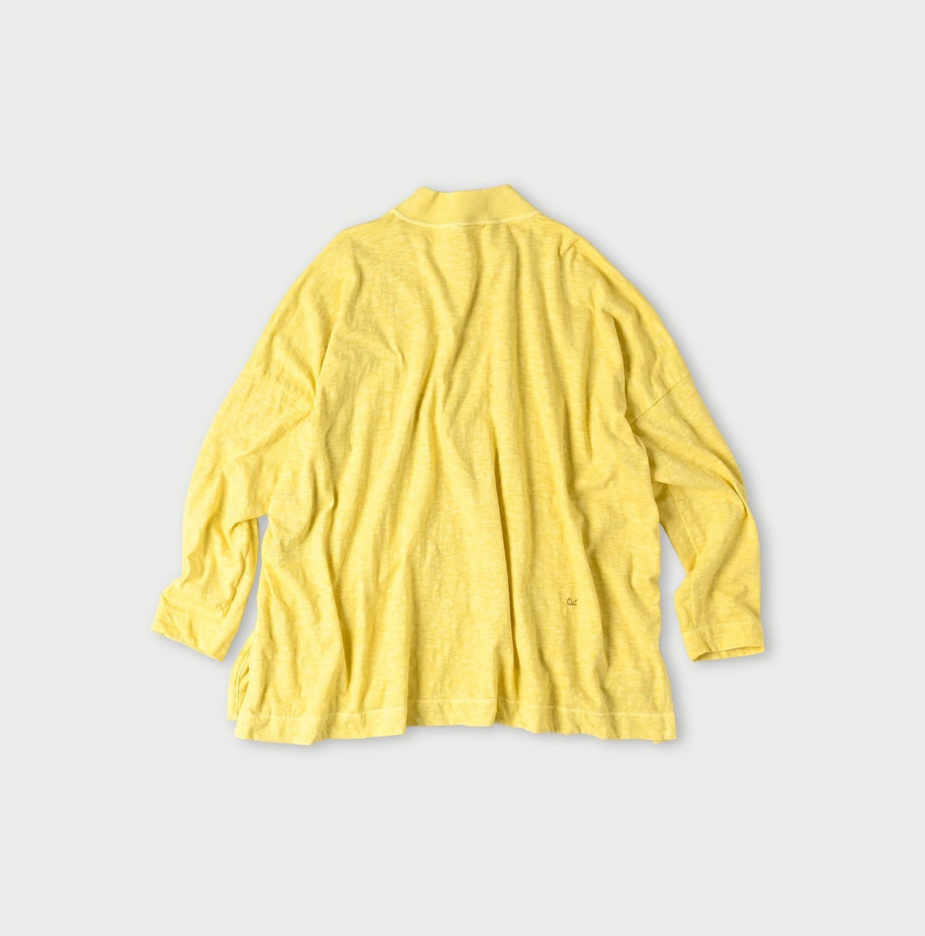 45R高領淨色tee