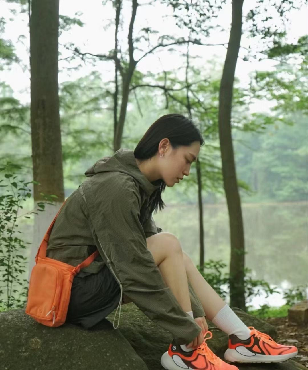 Lululemon 水壺袋