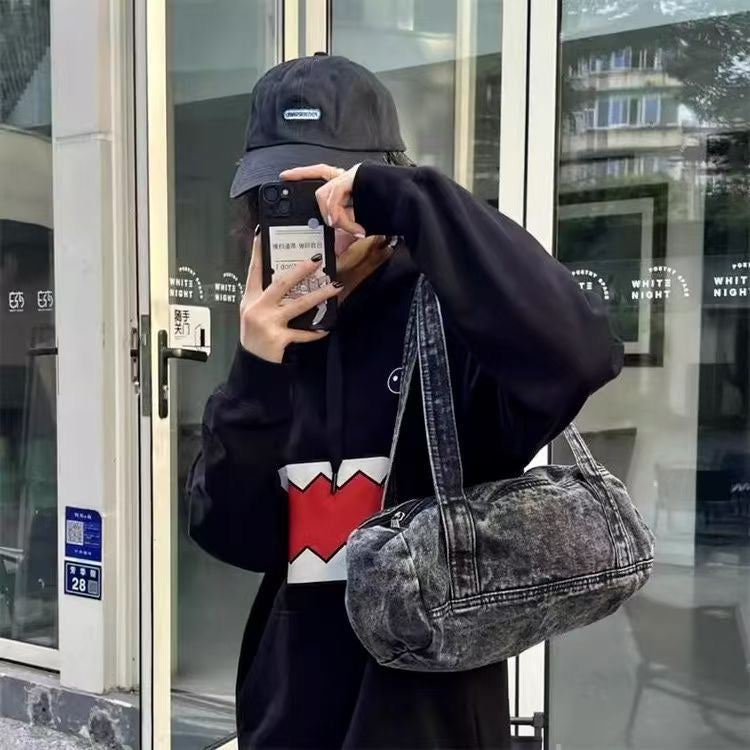 Matin Kim洗水牛仔袋