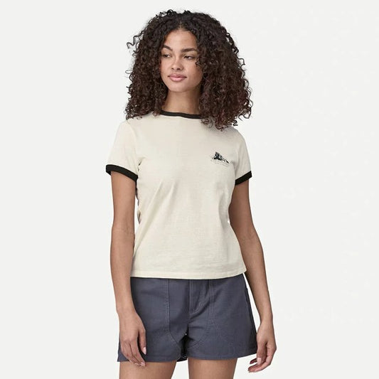 Patagonia logo tee