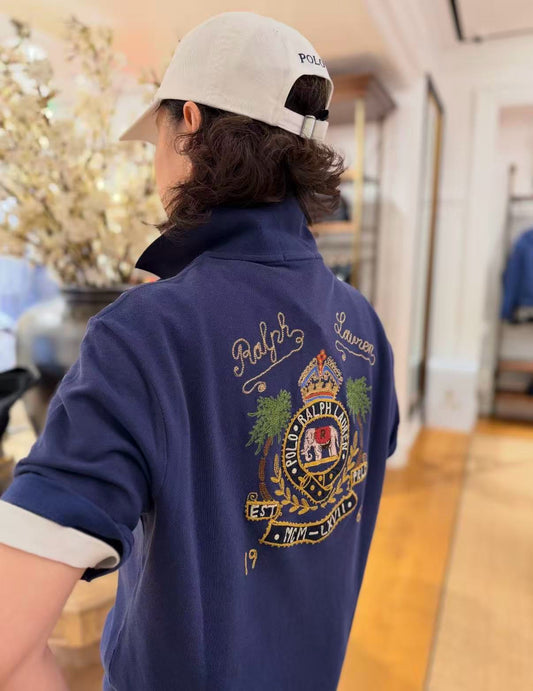 Polo刺繡polo shirt