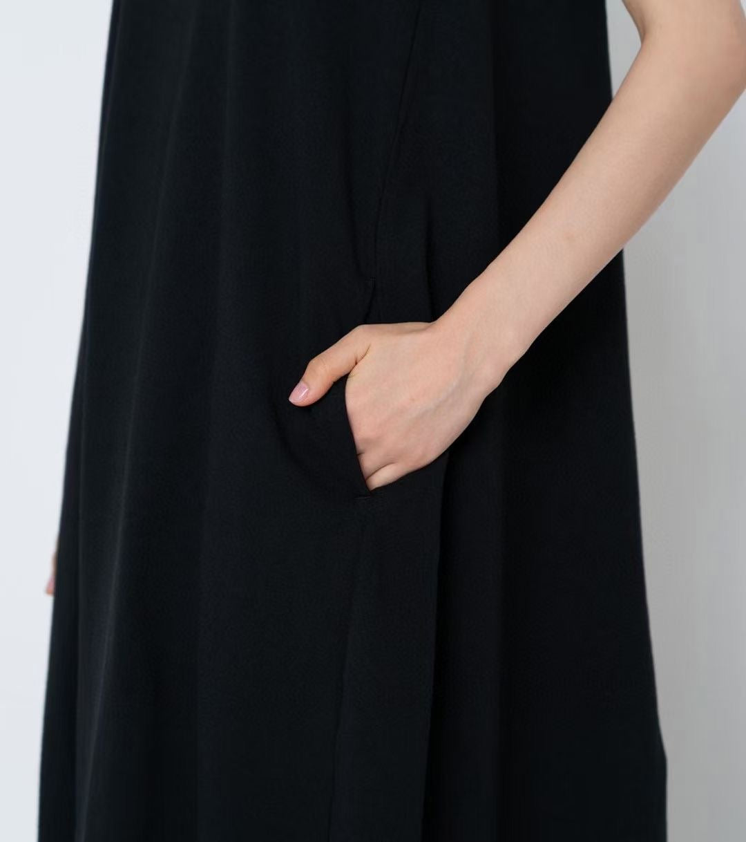 TNF A line one piece Color:黑色/淺藍色/藍紫色 Size:長122cm 胸99cm 肩35cm $279