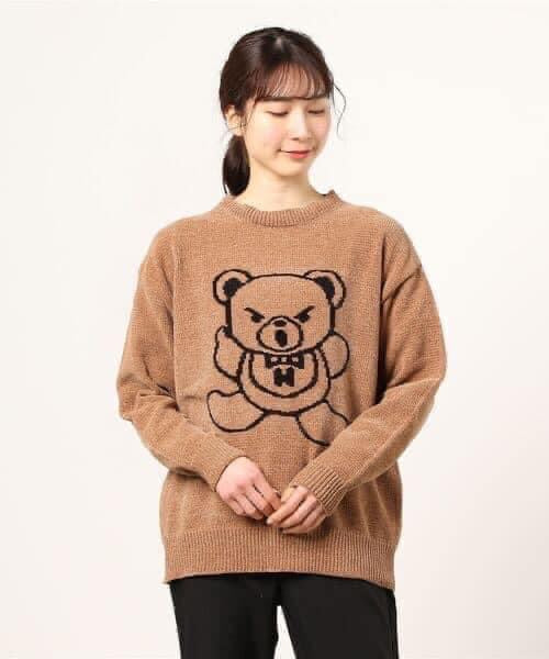 Hysteric glamour bear sweater