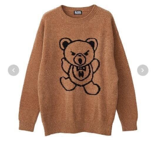 Hysteric glamour bear sweater