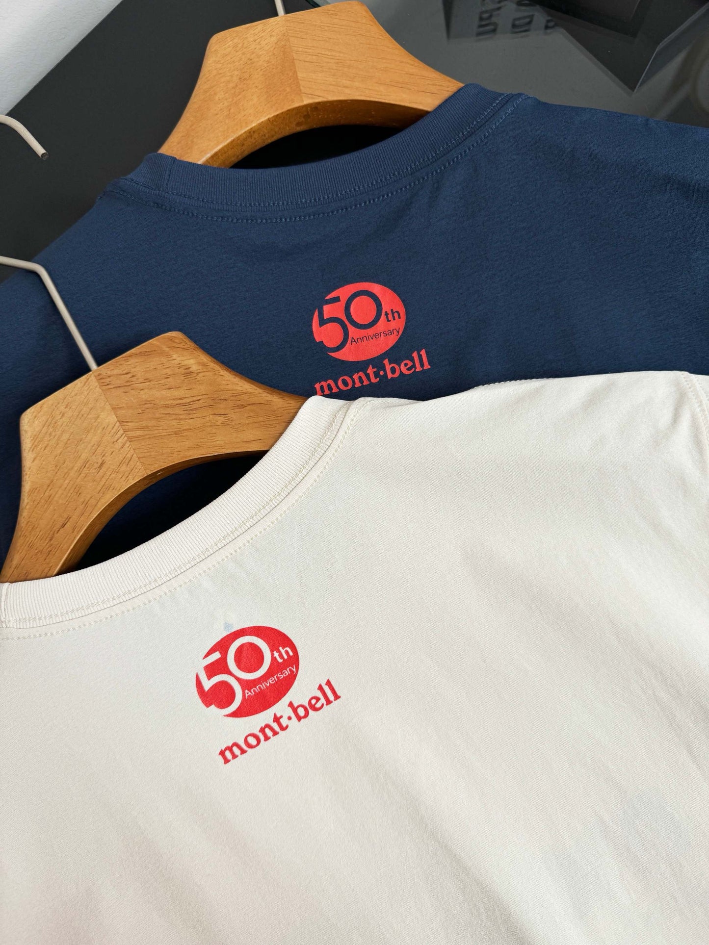 Mont bell 50th印花tee