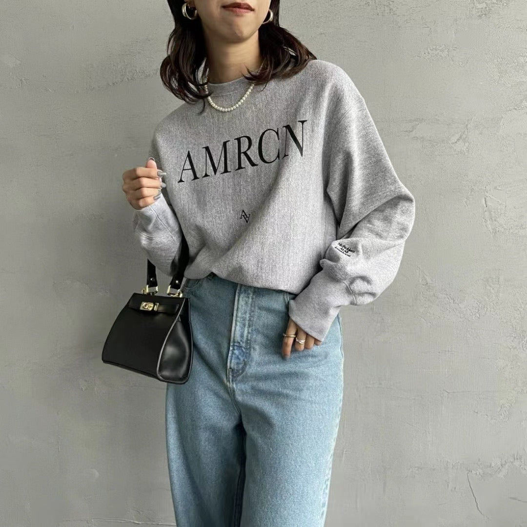 America x jeans factory大logo衛衣