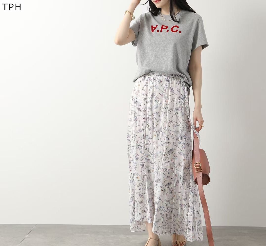 A.P.C 反轉logo tee