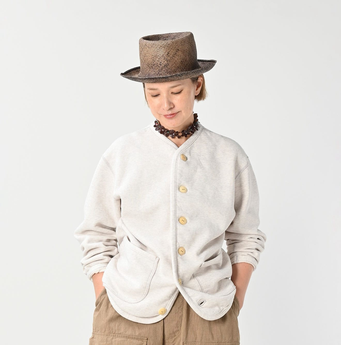 45R 鈕扣Cardigan