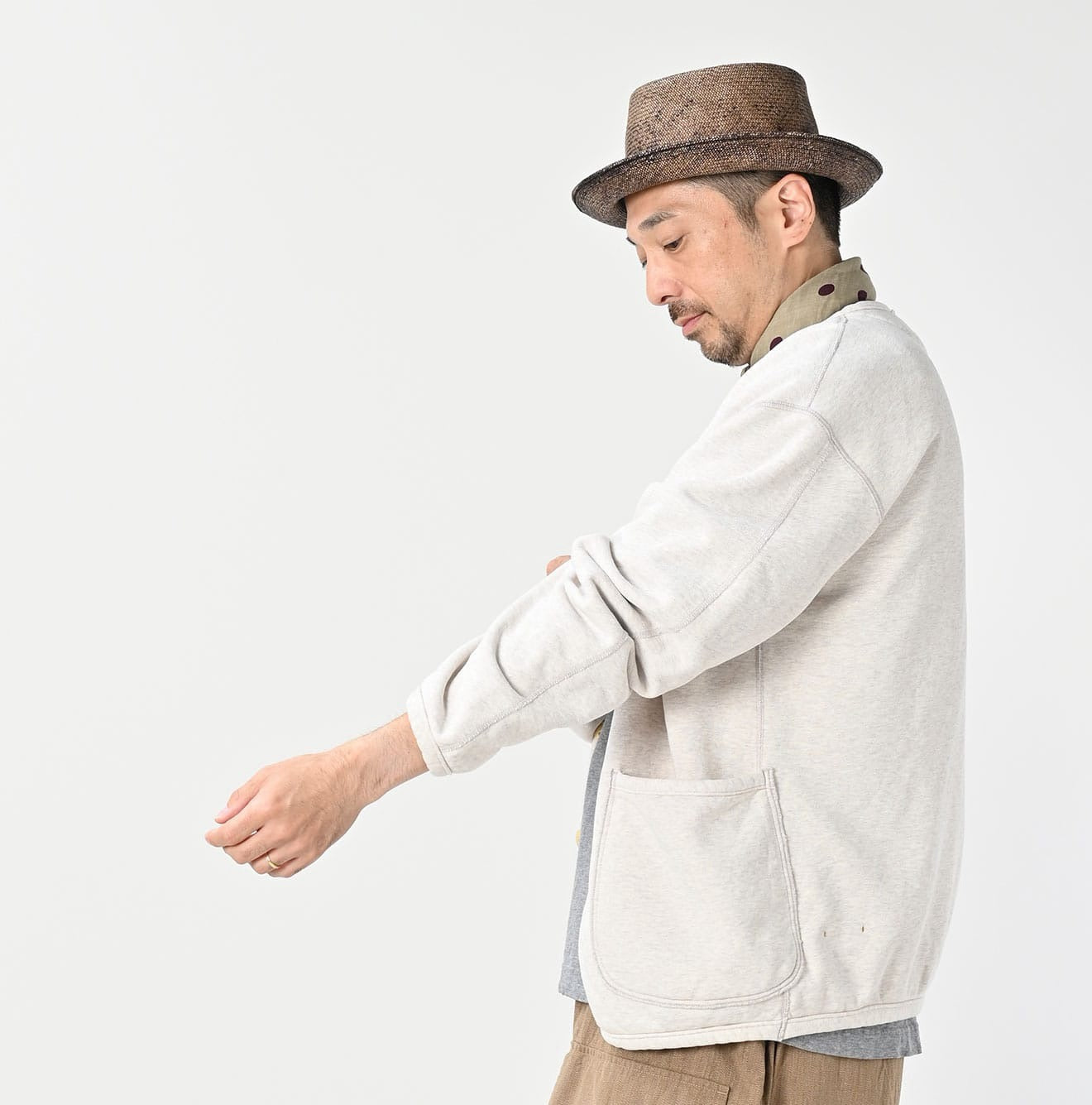 45R 鈕扣Cardigan