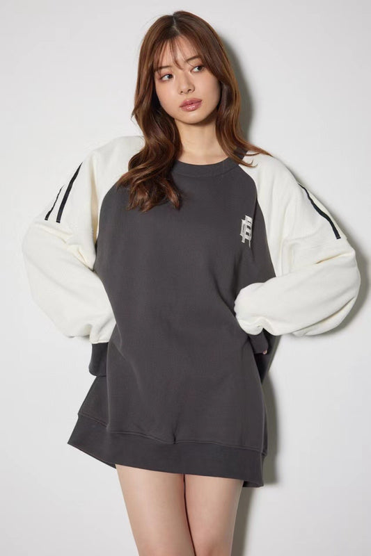 日單Rienda 中長衛衣