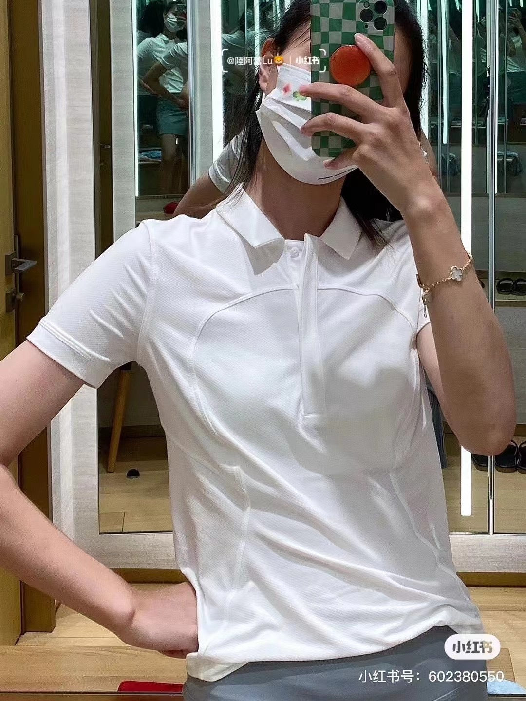 Lululemon polo shirt 