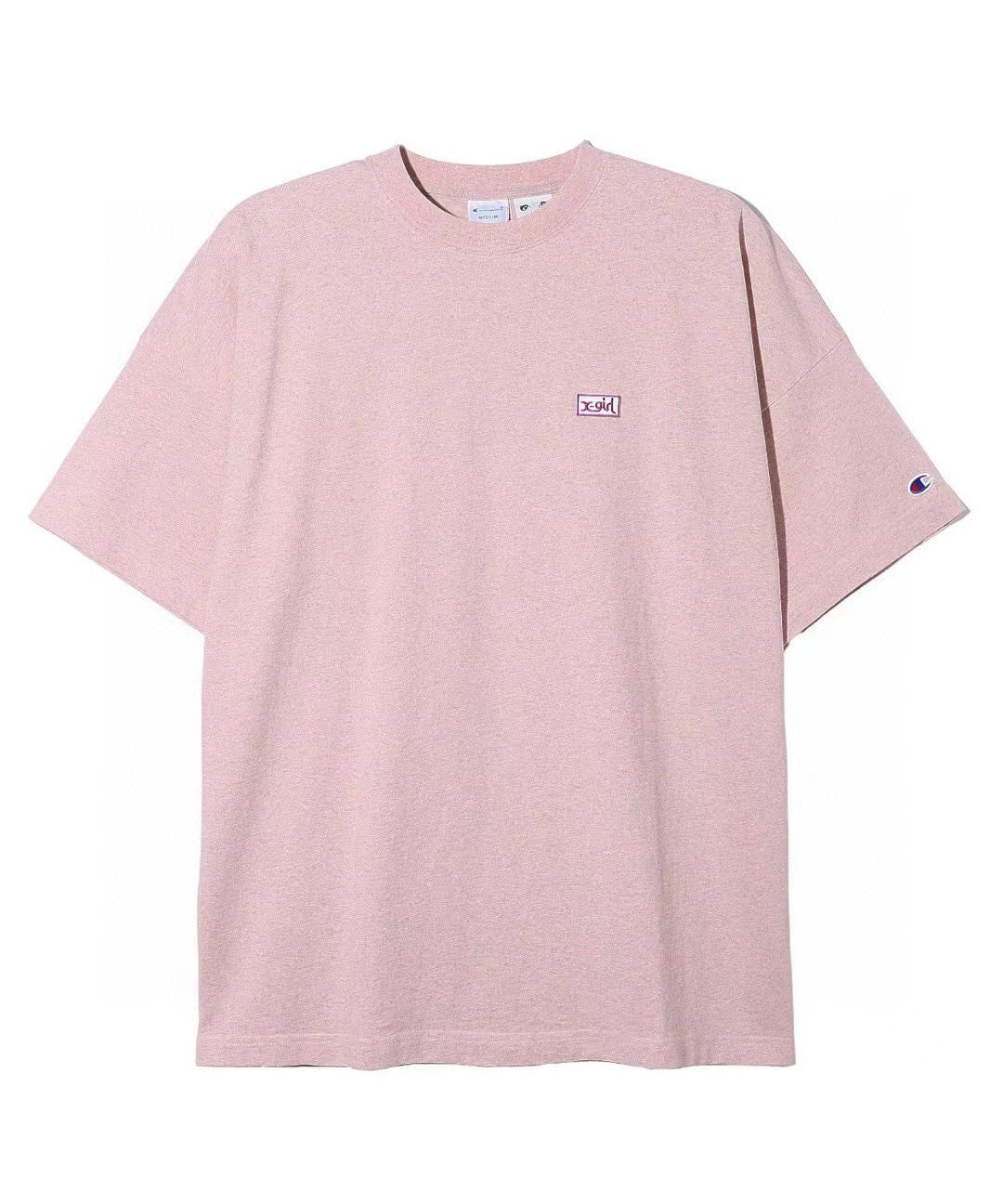 X girl x champion 長tee