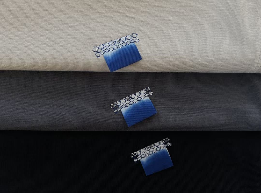 ADER 復古布貼 tee