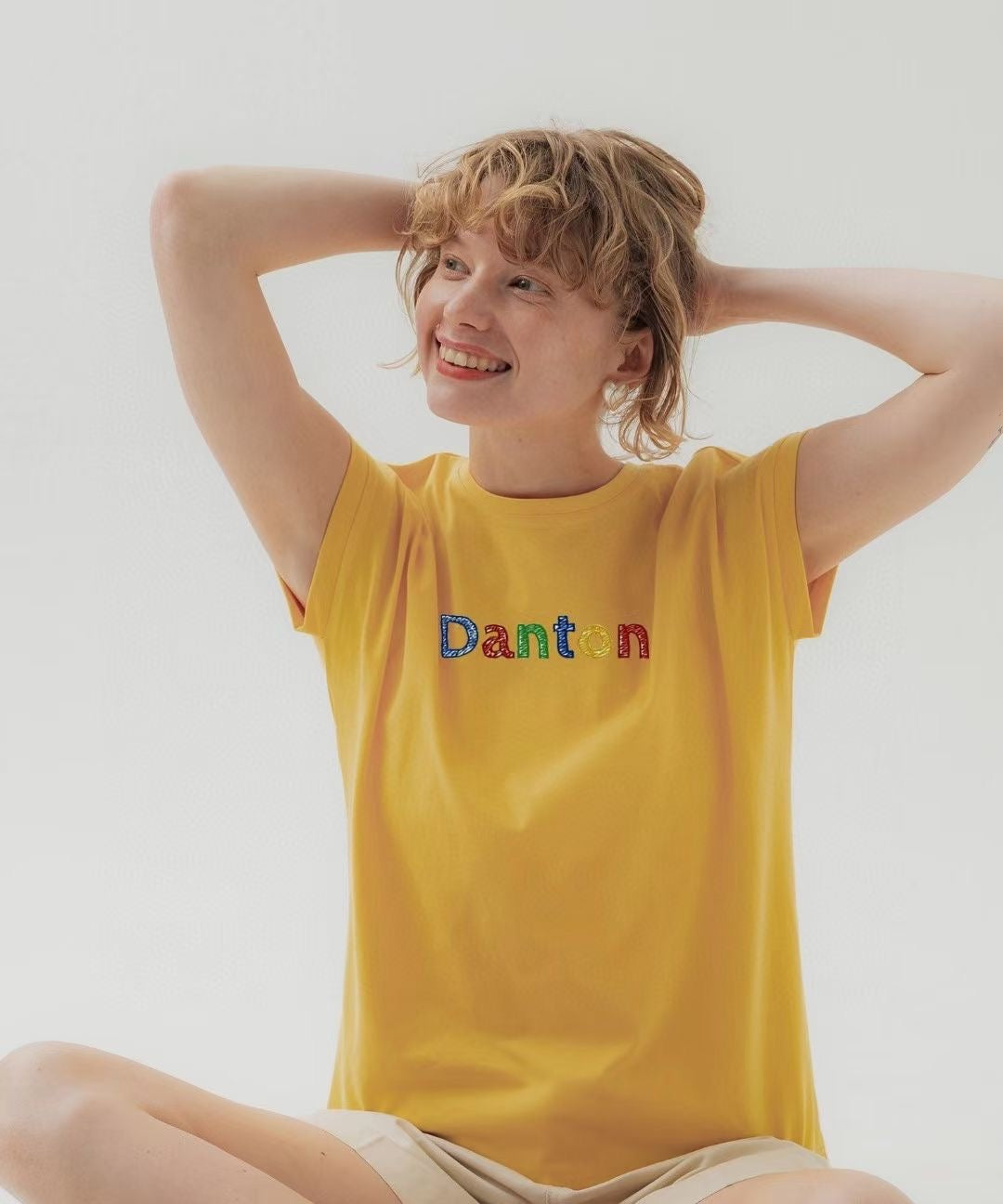 Danton colourful logo tee 