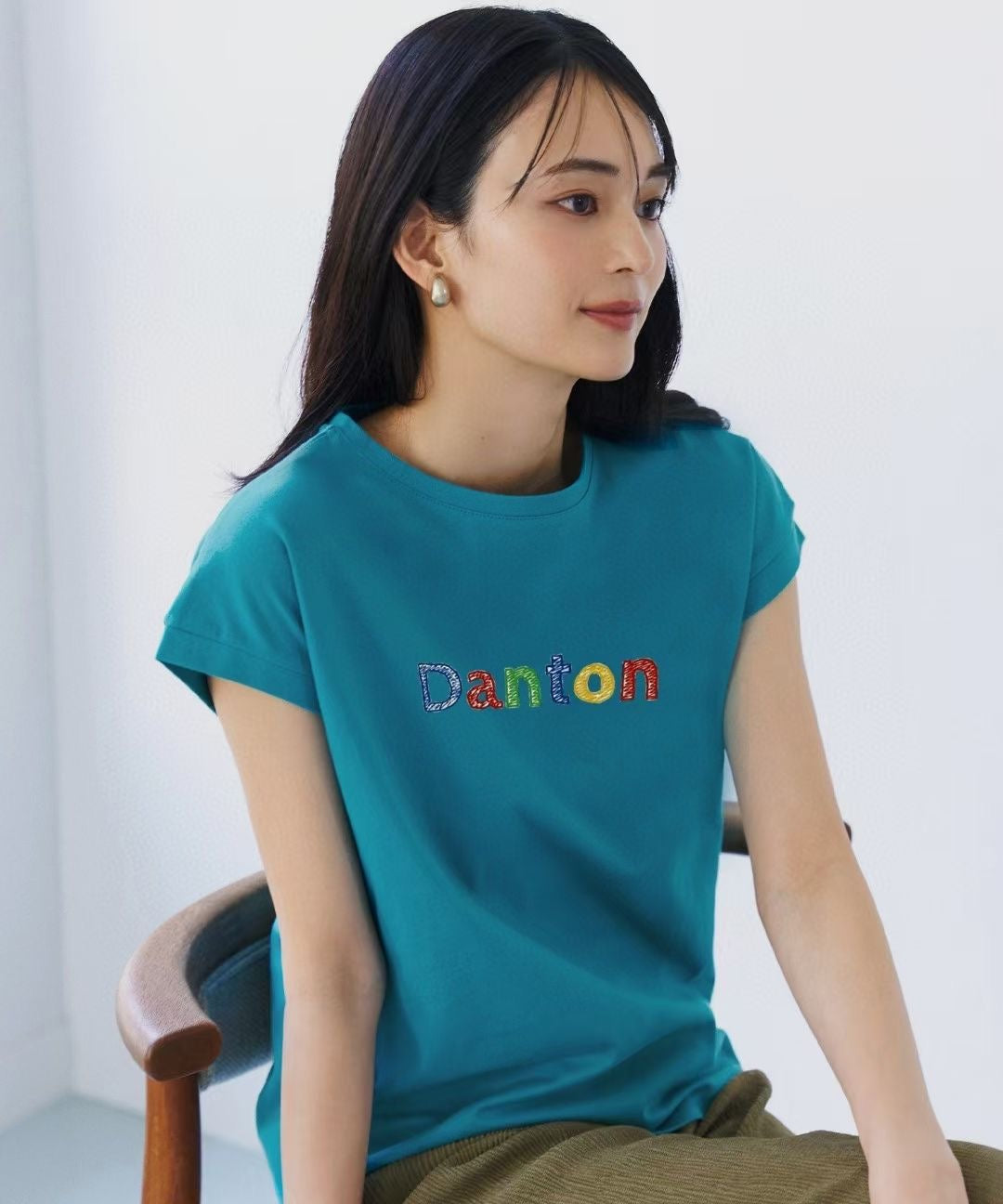 Danton colourful logo tee 