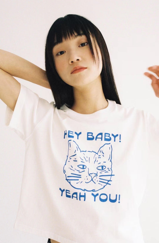 Callmebaby Cat tee