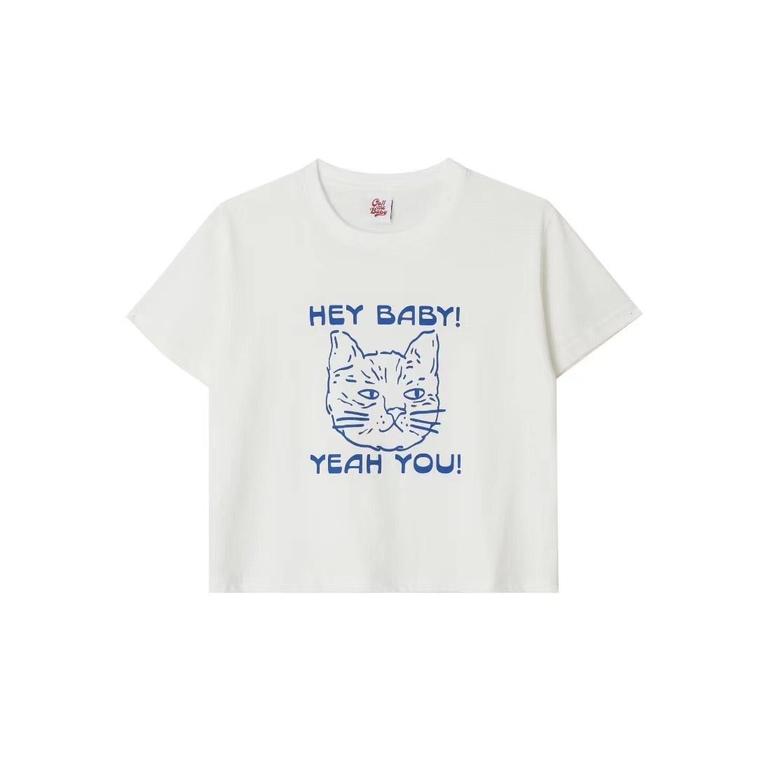 Callmebaby Cat tee