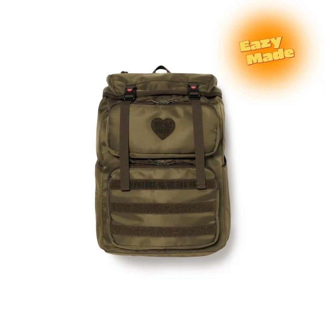 Human made backpack