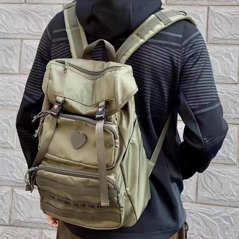 Human made backpack