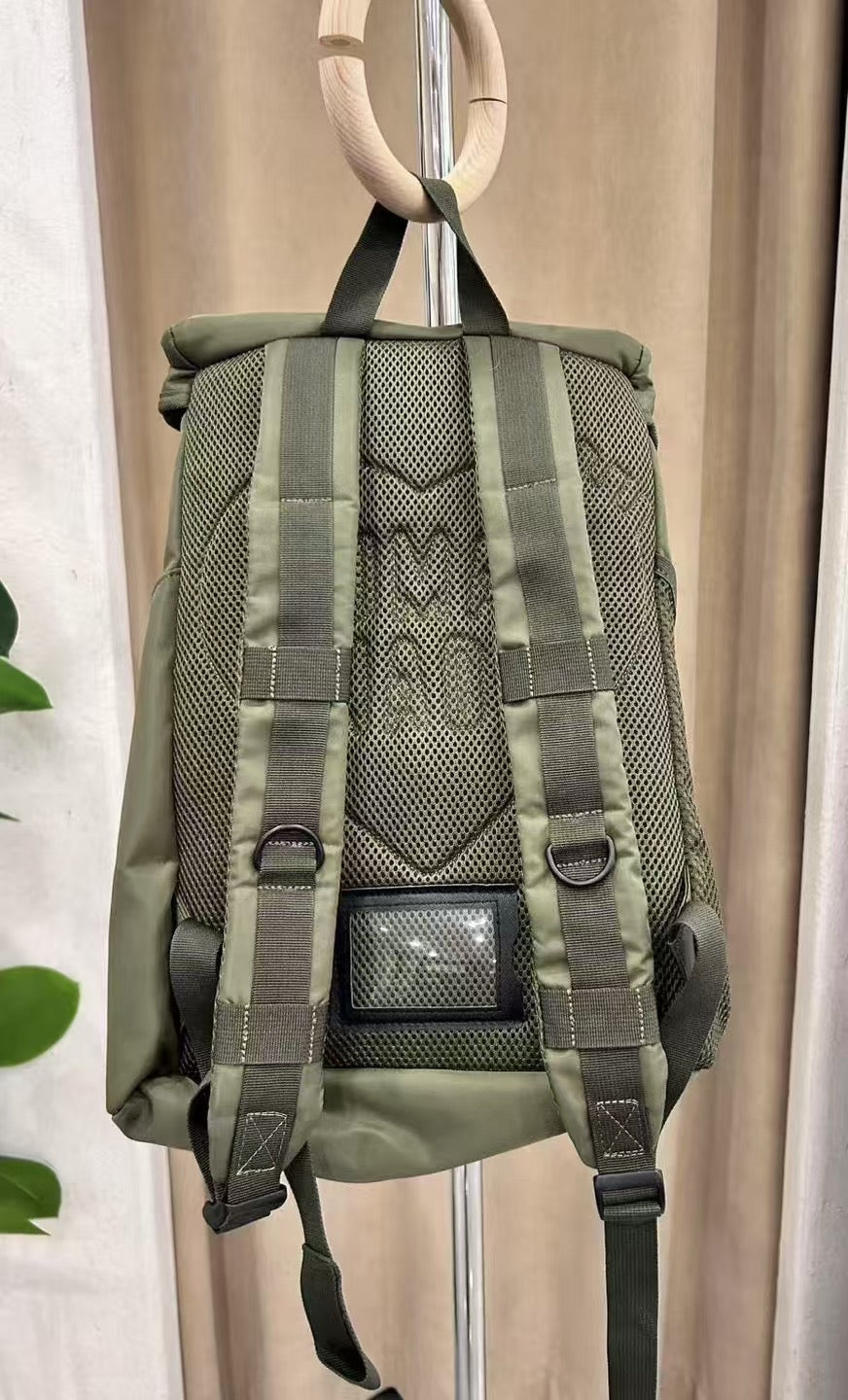 Human made backpack