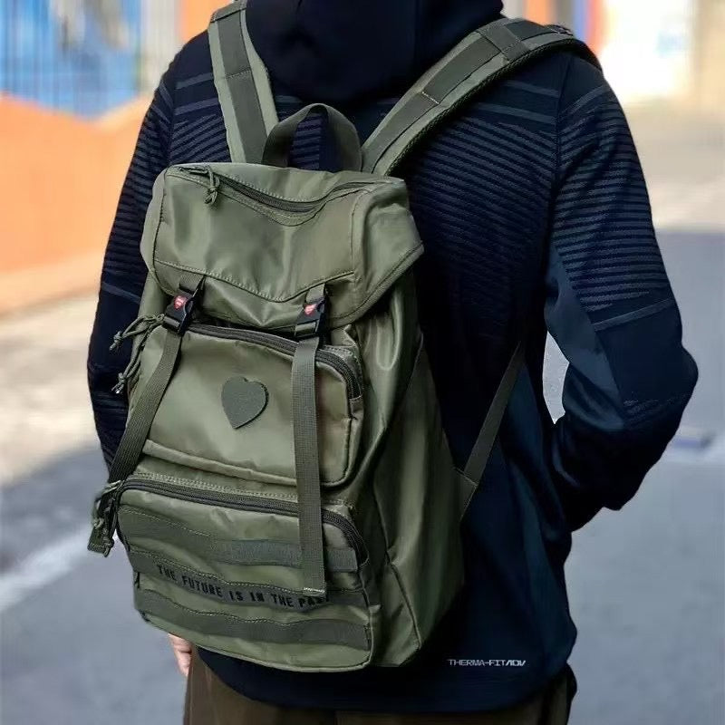 Human made backpack