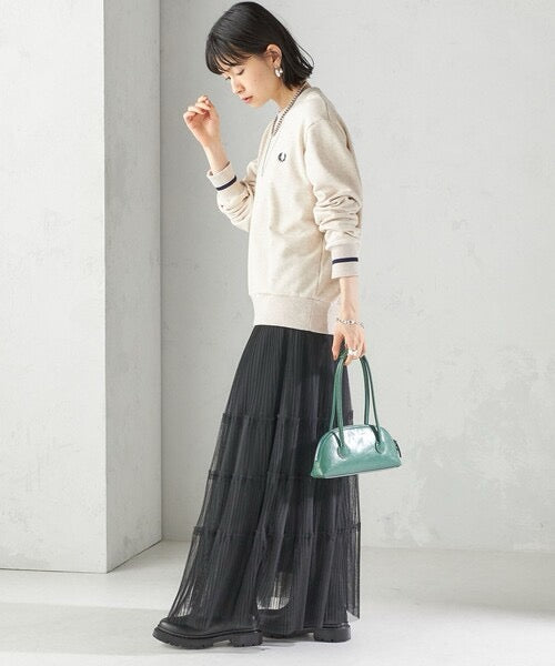 Fred perry 撞色衛衣