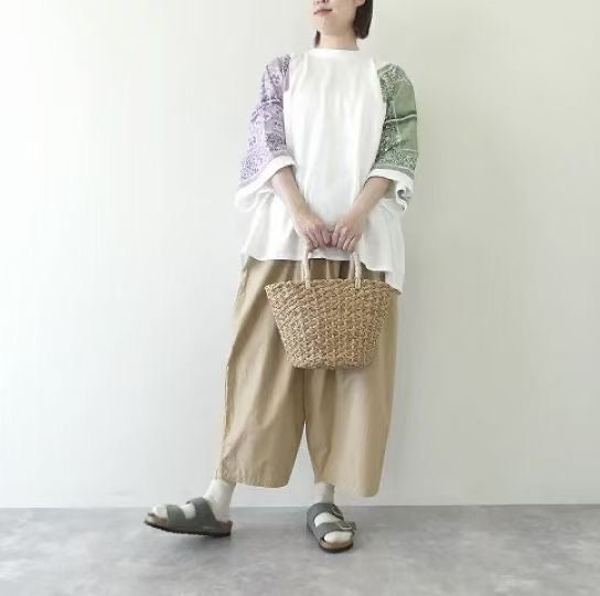 Kaptial 接拼民族tee