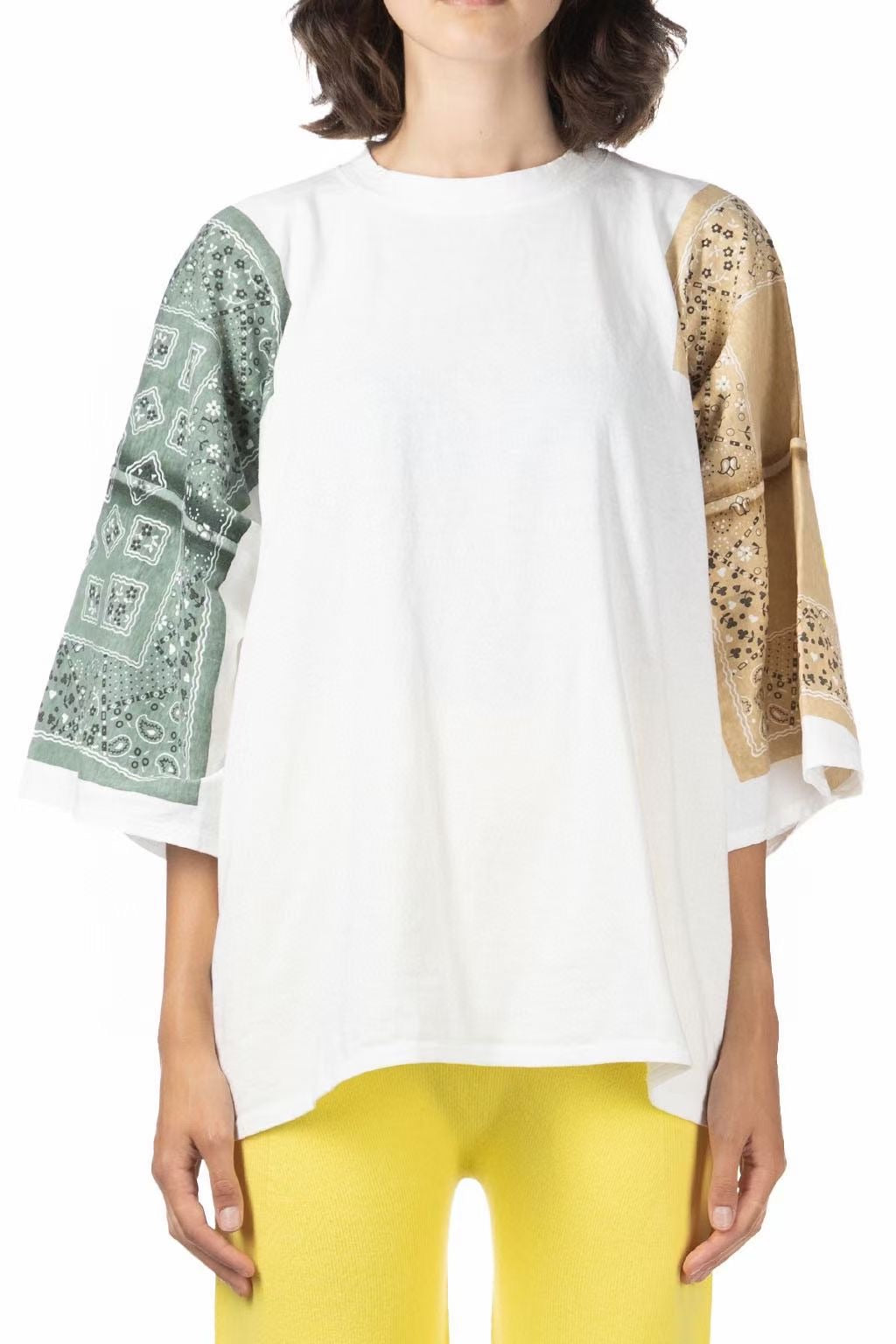 Kaptial 接拼民族tee