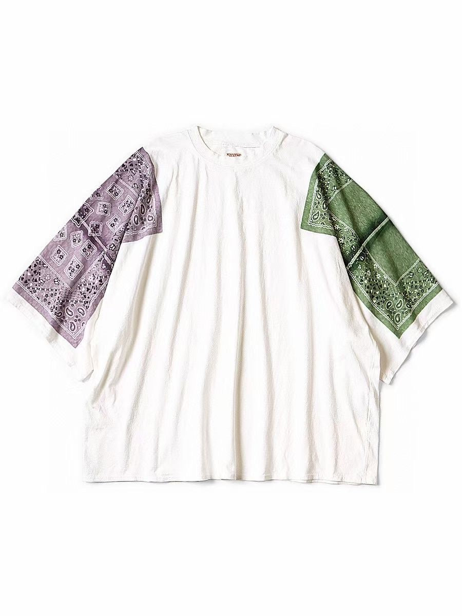 Kaptial 接拼民族tee
