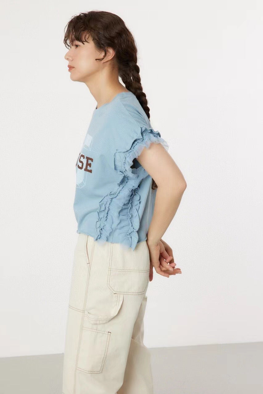 Rodeo crowns 印花字母tee