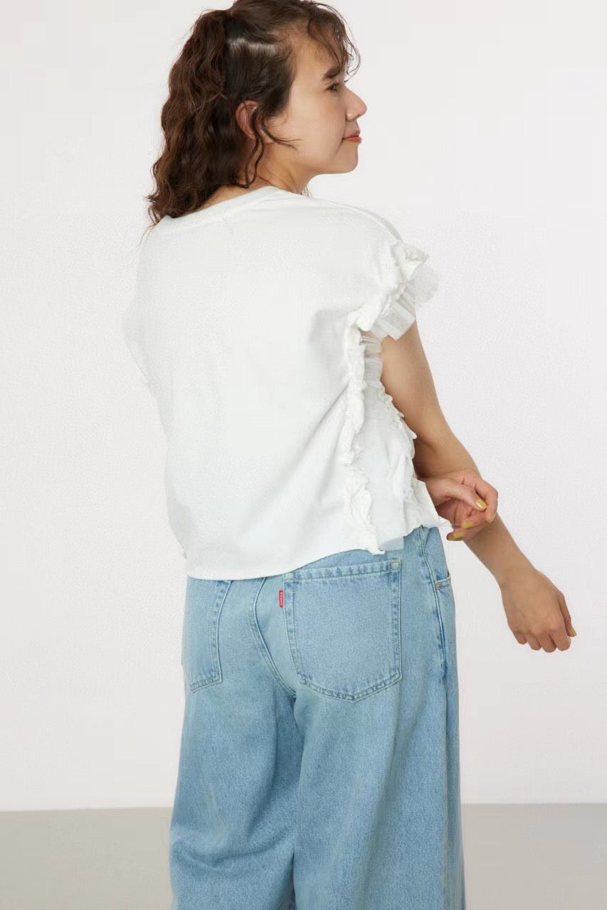 Rodeo crowns 印花字母tee
