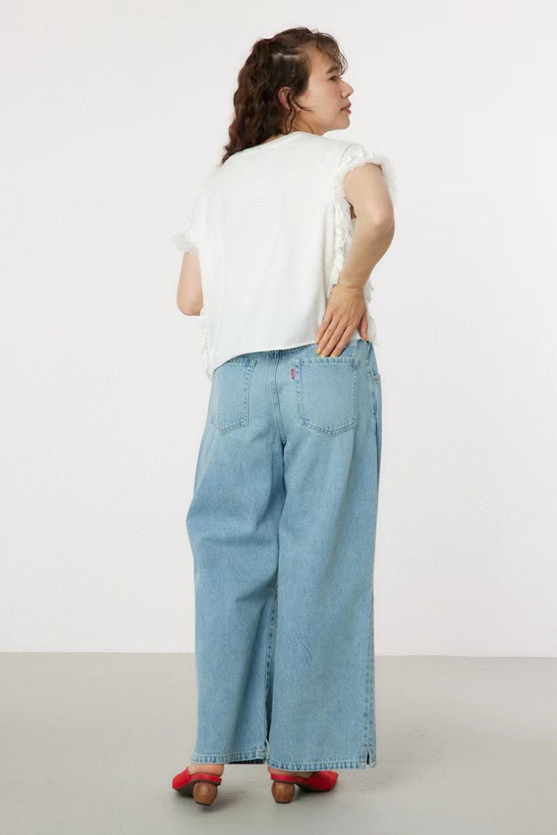 Rodeo crowns 印花字母tee