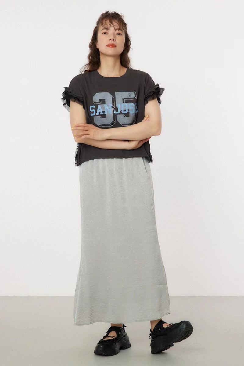 Rodeo crowns 印花字母tee