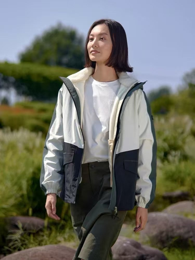 Aigle 撞色jacket